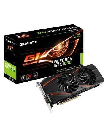 Tarjeta de Video Gigabyte GeForce GTX 1060 6GB Gddr5 - Envío Gratuito