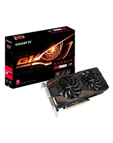 Tarj Video GBT RX 470 G1 Gaming 4G PCI Express 3.0 X - Envío Gratuito