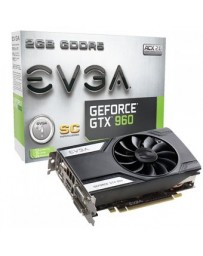 Tarjeta de Video EVGA NVIDIA GeForce GTX 960 SC, 2GB 128-bit - Envío Gratuito