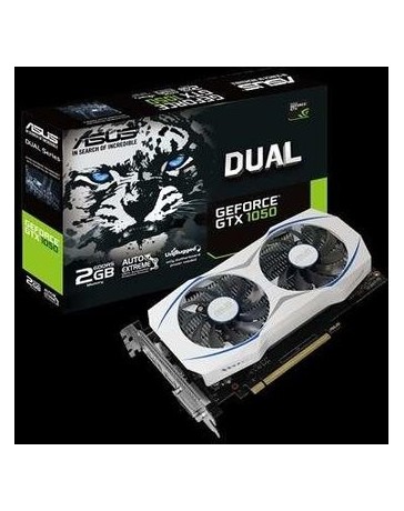 ASUS GeForce GTX 1050 2GB Dual-fan Edition DVI-D HDMI - Envío Gratuito