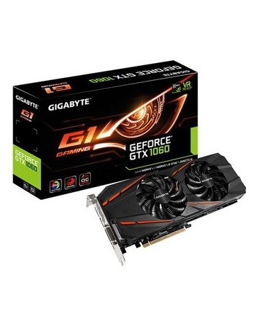 Tarjeta De Video Nvidia Gigabyte GTX 1060 G1 Gaming GeForce - Envío Gratuito