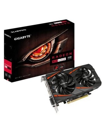 VIDEO AMD RADEON RX460 2GB GDDR5 GV-RX460WF2OC-2GD - Envío Gratuito