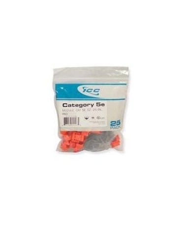 Icc Icc-Cat5jkpk-Rd Ic107e5crd Conector Categoria 5e - Envío Gratuito