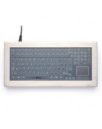 Teclado Industrial USB Ikey Acero Inoxidable con touch dt-5k-mem - Envío Gratuito