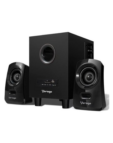 Bocina VORAGO, 2.1, 13 W, Negro, Alámbrico (Spk-101) - Envío Gratuito