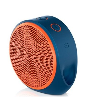 Bocina inalámbrica Bluetooth Logitech NEW-X100, Azul - Envío Gratuito