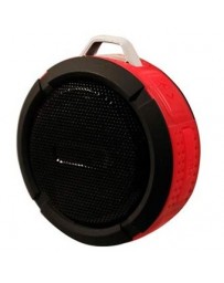 Bocina TECHZONE GI16BOC02BT-NR, Rojo, Bluetooth - Envío Gratuito