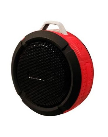 Bocina TECHZONE GI16BOC02BT-NR, Rojo, Bluetooth - Envío Gratuito