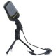 Condenser Sound Microphone with Stand for PC Laptop Skype Recording - Envío Gratuito