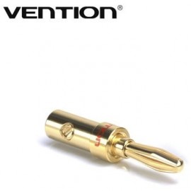 Vention VDD - C02 Enchufe Plateado Del Oro 24K Del Plátano - Envío Gratuito