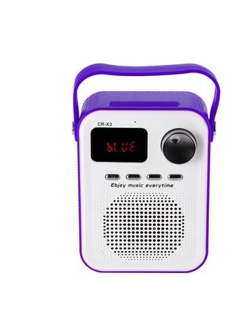 3C CR-X3 Radio FM Altavoz Bluetooth inalámbrico - Envío Gratuito