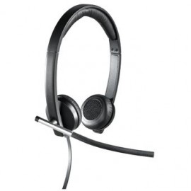 Nuevo Logitech H650e Stereo Diadema con Micrófono - Envío Gratuito