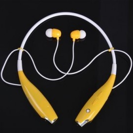 Auriculares Stereo Bluetooth Enhanced Universal-Amarillo - Envío Gratuito