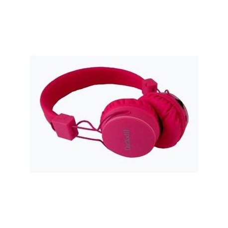 Diadema DAFFODIL CANDY-RJ Superb Sound Bluetooth Micro SD Rojo - Envío Gratuito