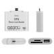 EW Smartphones Android OTG5 1 lector de tarjetas-Blanco - Envío Gratuito