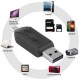EB El Lector Otg Para Ordenadores Y Teléfonos Móviles-Negro - Envío Gratuito