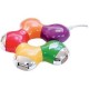 MINI HUB 4 PUERTOS MITZU 18-3503 Flexible-Colores - Envío Gratuito