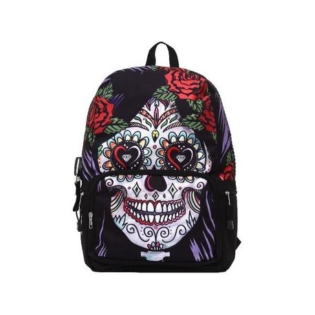 Mochila Día de los Muertos Backpack-Multicolor - Envío Gratuito