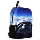 Mochila Backpack Compartimento Tablet Reactiva Luz Neón - Envío Gratuito