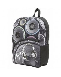 Mochila Backpack Masta Blasta Con Bocinas Lona - Envío Gratuito
