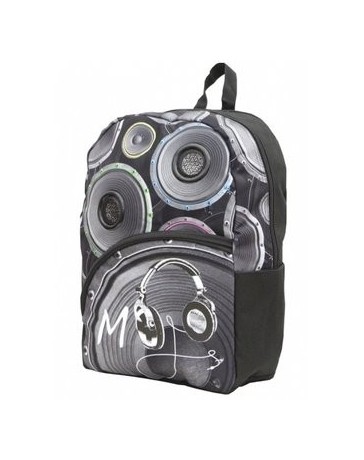 Mochila Backpack Masta Blasta Con Bocinas Lona - Envío Gratuito