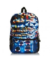 Mochila Backpack Compartimento Tablet Reactiva Luz Neón - Envío Gratuito