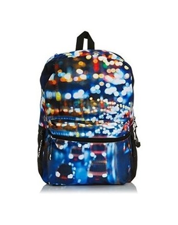 Mochila Backpack Compartimento Tablet Reactiva Luz Neón - Envío Gratuito
