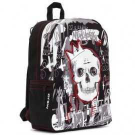 Mochila Backpack Compartimento Tablet Reactiva Luz Neón Mojo King - Envío Gratuito