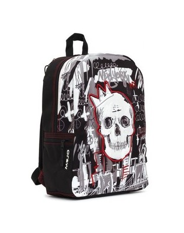 Mochila Backpack Compartimento Tablet Reactiva Luz Neón Mojo King - Envío Gratuito
