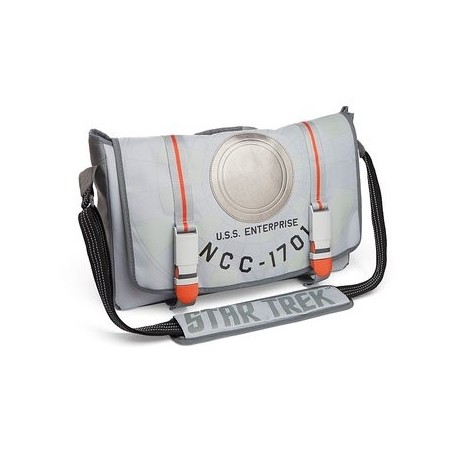 Mochila Para Laptop Star Trek Enterprise-Gris - Envío Gratuito
