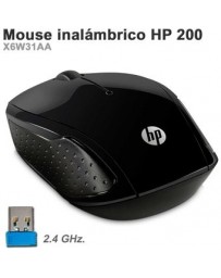 Mouse Inalambrico Hp 200 Optico 1000dpi Negro X6w31aa - Envío Gratuito