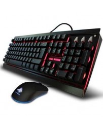 EAGLE WARRIOR KIT TECLADO Y MOUSE FENIX GAMING LED RGB - Envío Gratuito