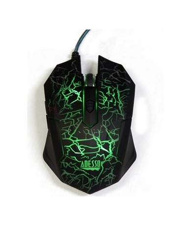 Mouse gamer G3 ADESSO 3-Color Illuminado color verde - Envío Gratuito