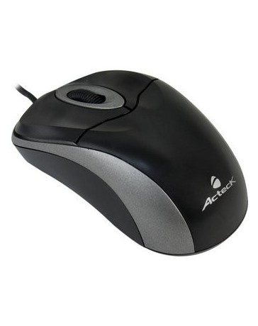 Mini Mouse Acteck MM-260 Óptico, USB. Color Negro - Envío Gratuito
