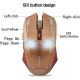 -TECHING 2.4GHz Gold Wireless Optical Mouse Mice for Computer - Envío Gratuito