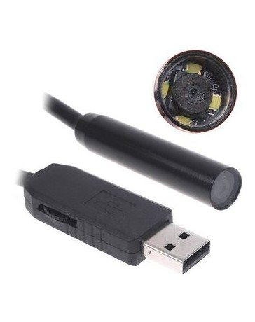 ER 10mm 4-LED 15M endoscopio USB- - Envío Gratuito