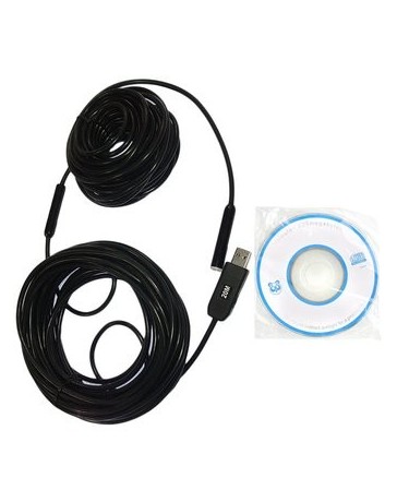 EH 10mm 4-LED 20M endoscopio USB- - Envío Gratuito