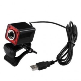 A862 USB 2.0 de 1,3 megapíxeles de cámara LED HD Webcam - Envío Gratuito