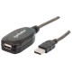 Cable Usb Manhattan V2.0 Ext. Activa 10.0m Bolsa 151573 - Envío Gratuito