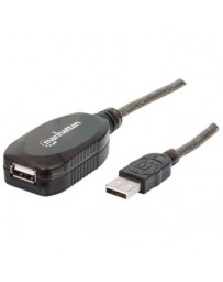 Cable Usb Manhattan V2.0 Ext. Activa 10.0m Bolsa 151573 - Envío Gratuito