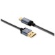 Cable Verbatim Micro Usb Tensado Negro 99219 - Envío Gratuito