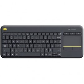 Nuevo Teclado Logitech K400 Inalambrico Touchpad -Negro - Envío Gratuito
