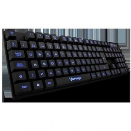 VORAGO Teclado Multimedia Alambrico Metalico Gamer USB KB-501. - Envío Gratuito
