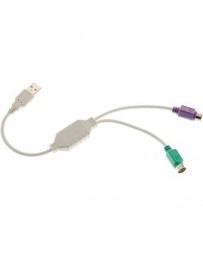 Nuevo Cable Adaptador en “Y” VCOM CU807-0.2 de USB a 2 Conectores - Envío Gratuito