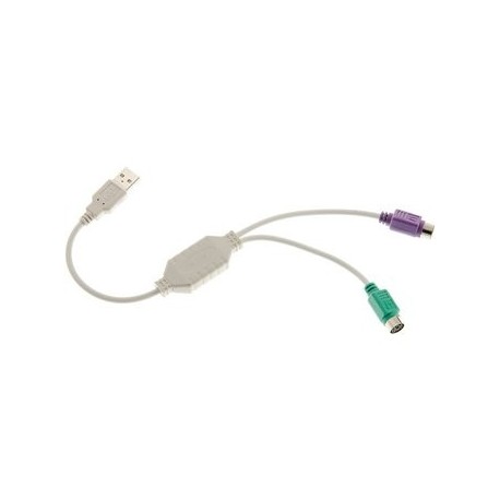 Nuevo Cable Adaptador en “Y” VCOM CU807-0.2 de USB a 2 Conectores - Envío Gratuito