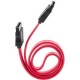 Cable SATA 3.0 Easy Tech De .45m Con Conectores 7 Pines-Rojo - Envío Gratuito