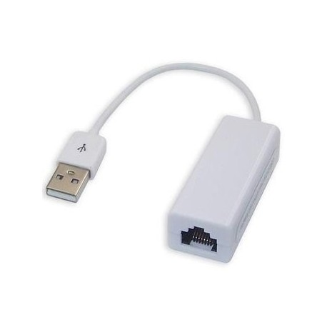 Adaptador Usb Ethernet Red Lan Ethernet Rj45 A Usb 2.0 - Envío Gratuito