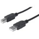 Cable Manhattan USB 2.0 Tipo A Macho A USB Tipo B Macho - Envío Gratuito
