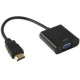 cable adaptador convertidor HDMi a VGA - Envío Gratuito