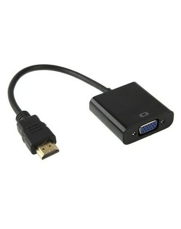 cable adaptador convertidor HDMi a VGA - Envío Gratuito